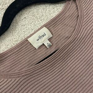 Aritzia Wilfred Blanchard Sweater Sz XS Skylight
